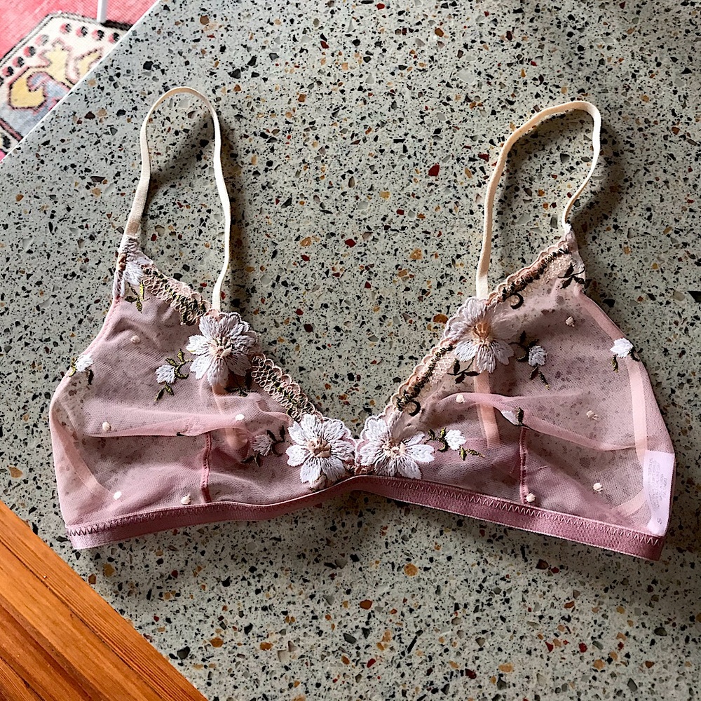 Floral Sheer Bralette